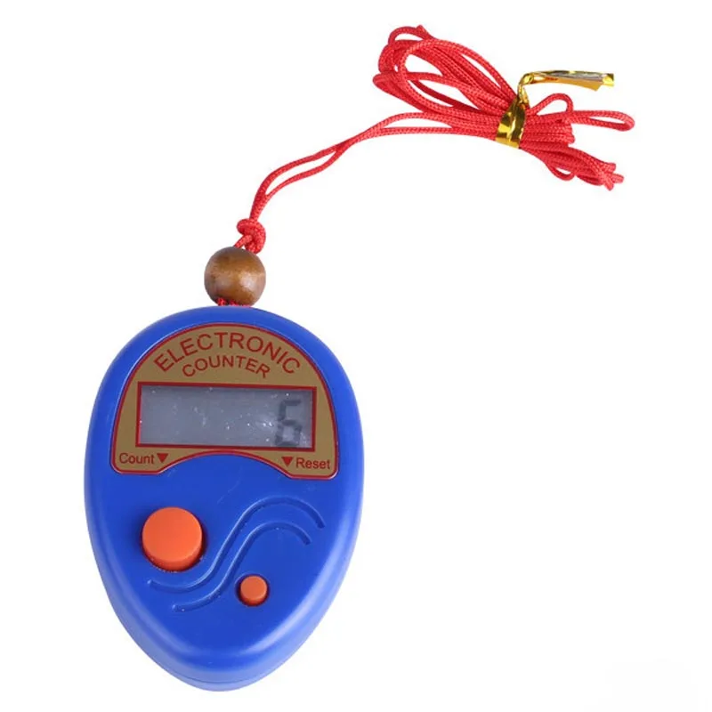 Электронной цифровой талли Clicker жк экраном 5 цифр ручной контроллер палец подсчет
