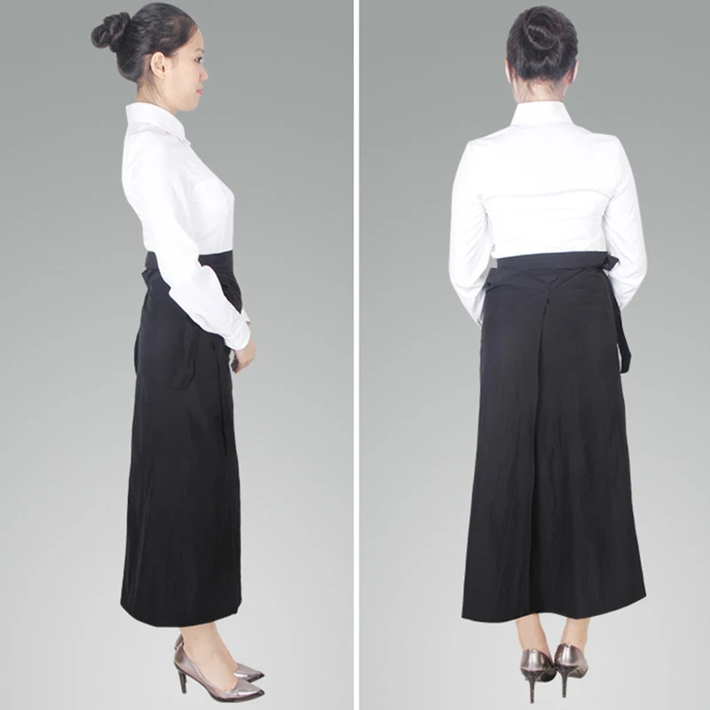 Половина Длина салонов Парикмахерская накидка для стрижки волос фартук