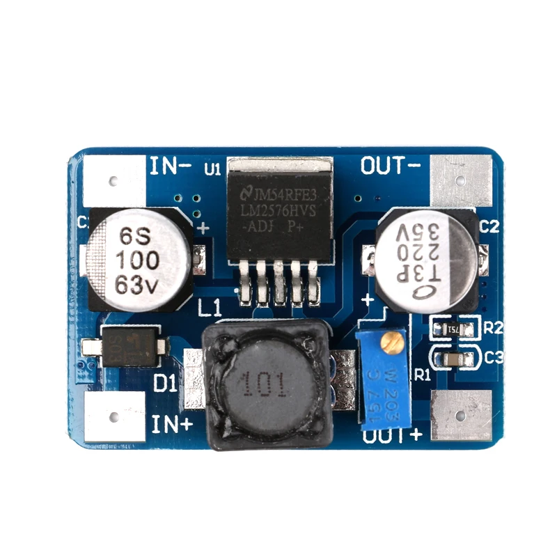 LM2576HV DC-DC Шаг вниз Регулируемый Питание модуль DC-DC 5 в-60 в Вход 1,25 V-26 V Выход