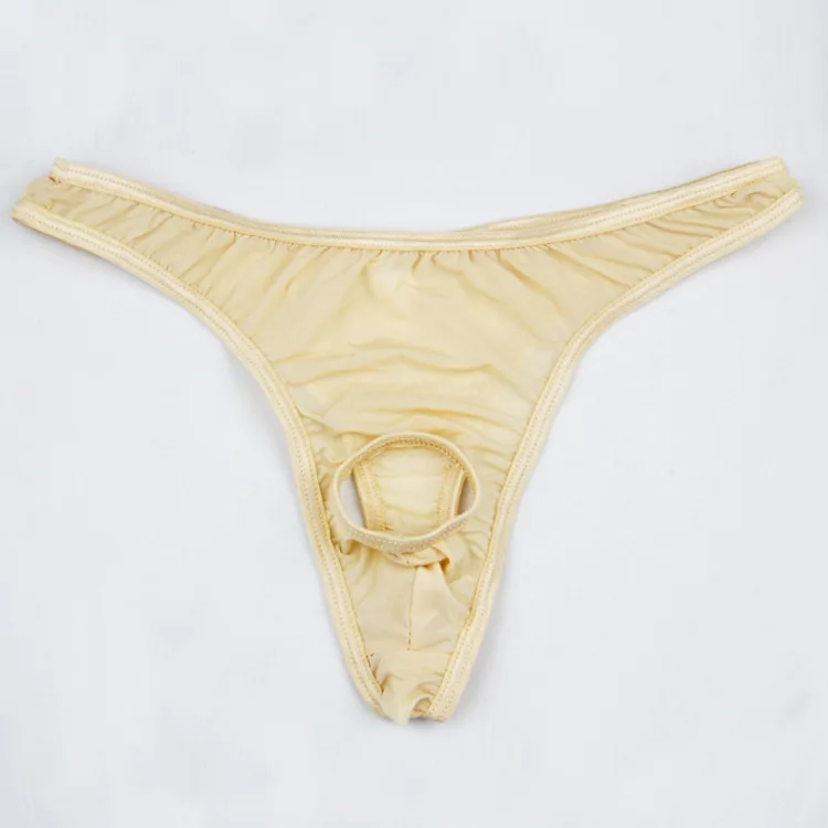 10 шт. мужские шелковые трусы брифы с открытой промежностью|underwear crochet|underwear