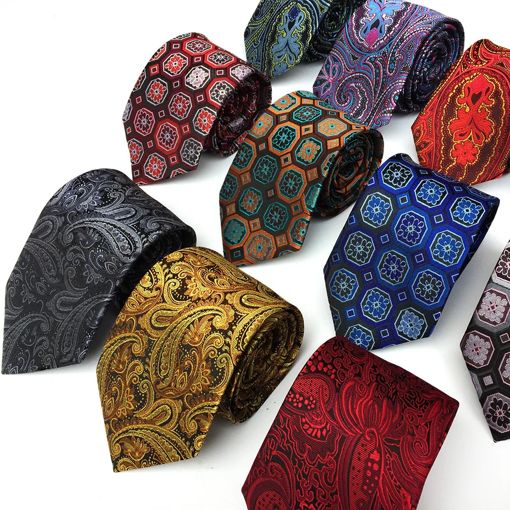Мужской цветочный галстук HOOYI 8 см деловые галстуки для мужчин Свадебный |