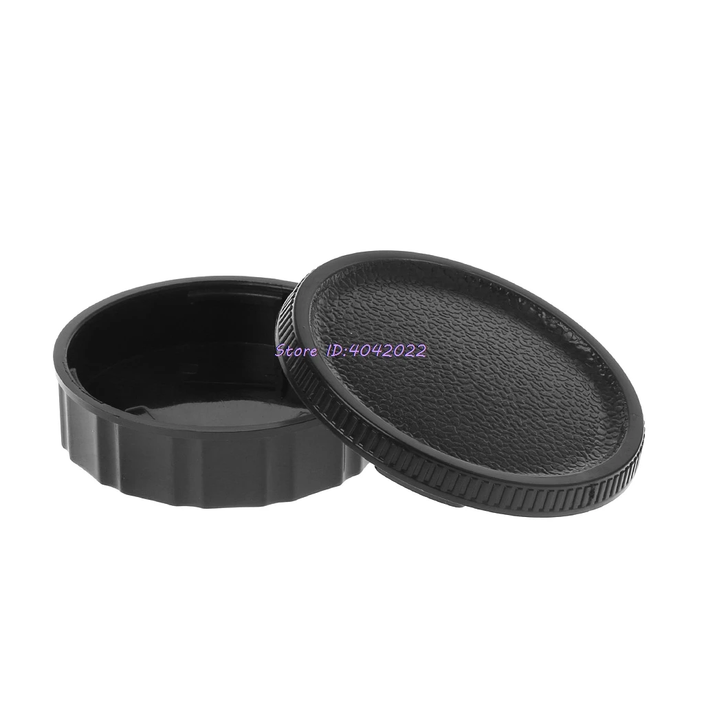 Rear Lens Body Cap Camera Cover Set Dust Screw Mount Protection Plastic Black Replacement for Contax Yashica CY C/Y | Электроника