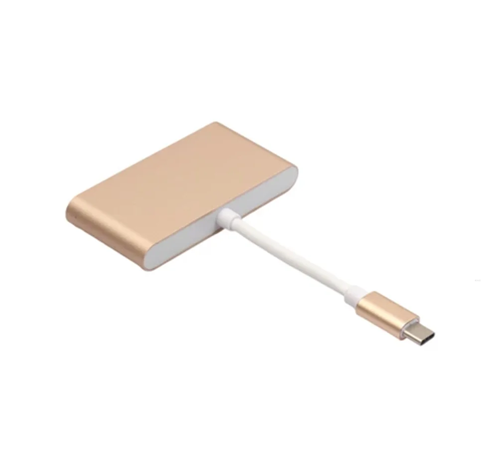 2018 многофункциональный адаптер Type C для USB 3 0 с 7 портами 2 концентратор драйвер