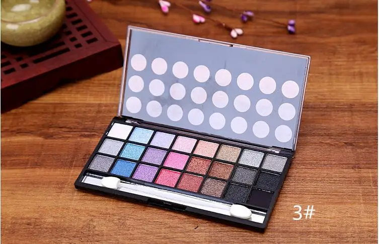 Набор теней для век Мерцающая косметика гладкий и нежный не размазывающийся