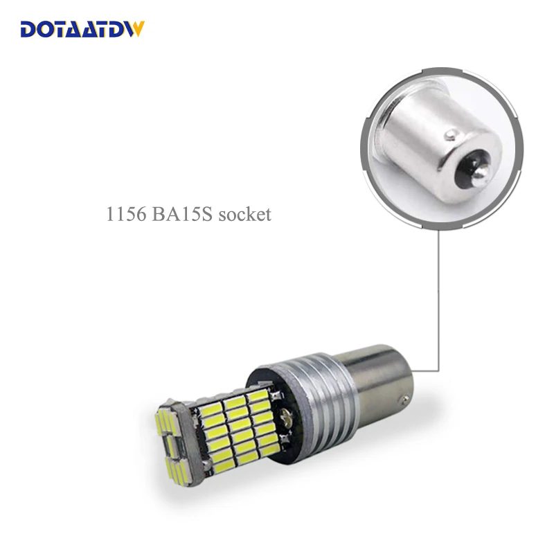 Dotaatdw 1x1156 светодиодный Canbus Резервное копирование фонарь заднего света для peugeot 307 206 2008 207 308 4008 508 5008 для 301