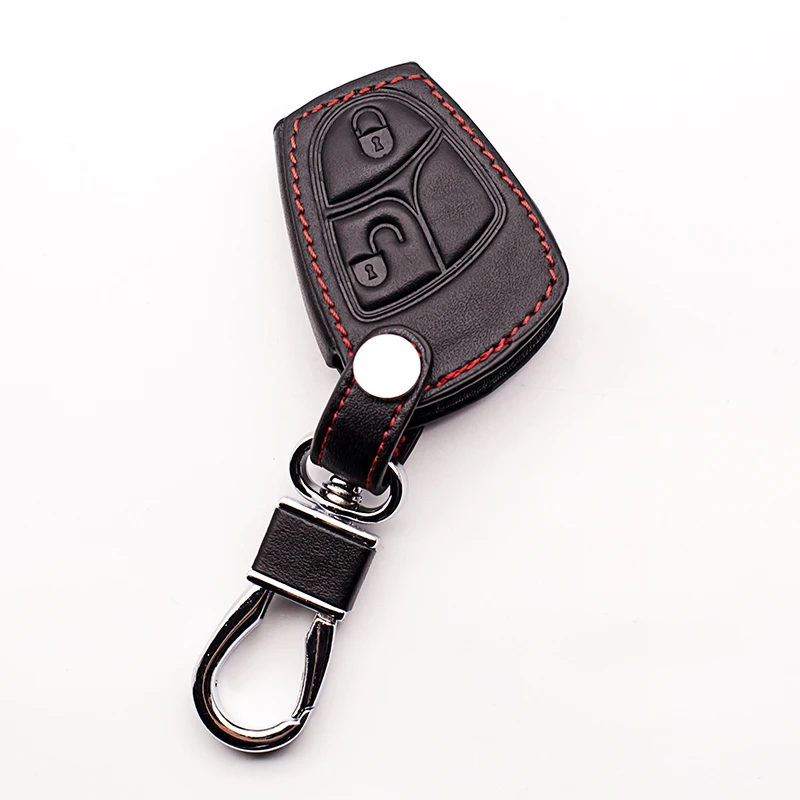 Чехол для автомобильного ключа Mercedes Benz W124 W202 W203 W210 W211 W204|key case for car|2 buttonbutton car key |