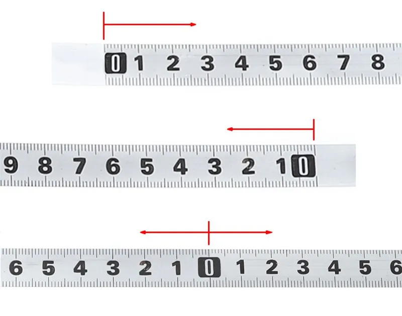 Метрическая рулетка 0," сталь самоклеющаяся шкала линейка лента 1-5 м для фрезерного станка Настольная пила Т-образная дорожка Деревообрабатывающие инструменты