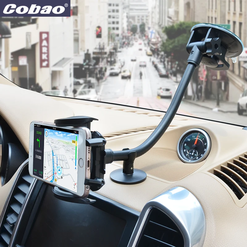 Cobao универсальный держатель подставка на лобовое стекло автомобиля для телефона