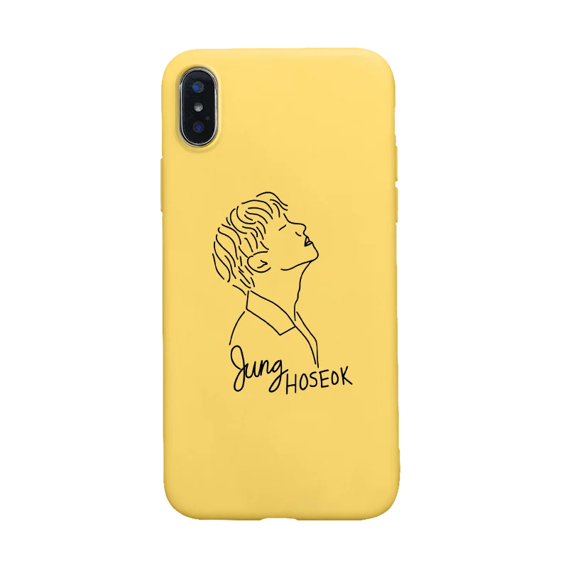 Euphoria Boys KPOP Mans мягкий силиконовый черный чехол для телефона чехол для iPhone 5 5S SE 6 6s 7 8 plus X Xs XR MAX kim namjun seokjin