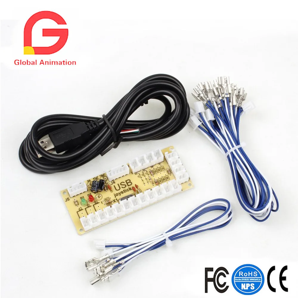 Аркадный комплект для самостоятельной сборки USB кодировщик с нулевой задержкой