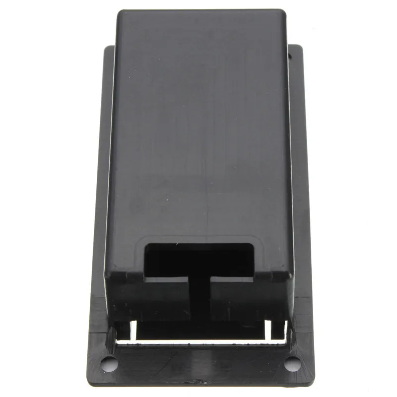 Новое черное плоское Крепление 9 V коробка для батарейного отсека электрогитары