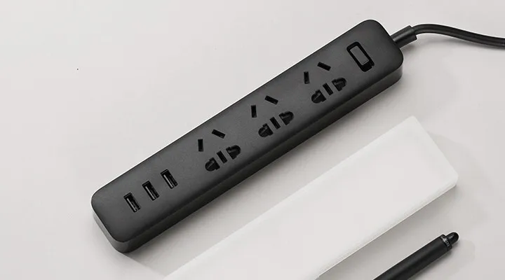 Оригинальная розетка Xiaomi power strip 3 порта USB стандартный удлинитель Разъем