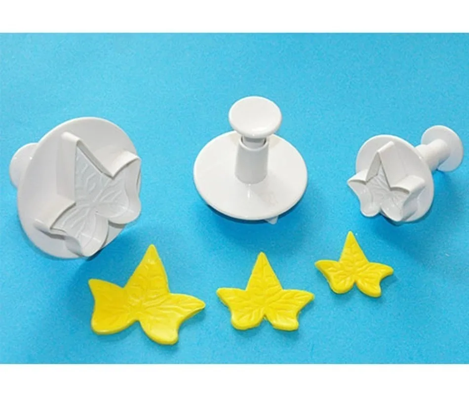 3 шт./компл. фрезы для украшения тортов с искусственными листьями плюща | Дом и сад