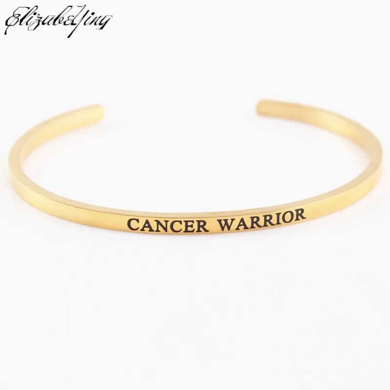 Золотой браслет из нержавеющей стали с гравировкой сообщения живого смеха любви