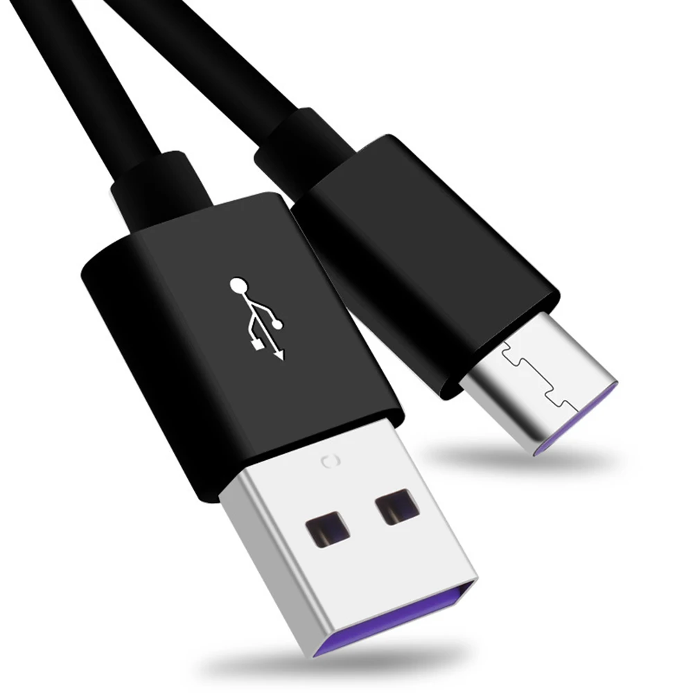 Кабель USB Type C 0 5 м 1 2 кабель для быстрой зарядки и синхронизации данных Samsung S9 S10 Xiaomi
