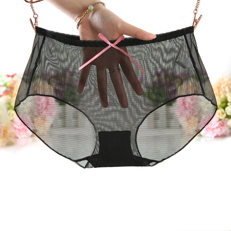 Полностью прозрачные трусики женское сексуальное бесшовное нижнее белье