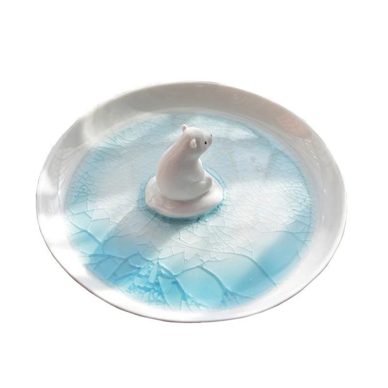 

Nordic ceramic Creative fruit plate 3D stereoscopic candy Dessert Snack plate home decor wedding decoration Handmade dish gifts