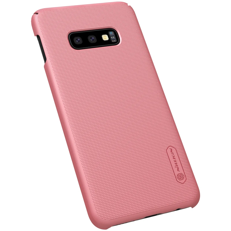 Rose Gold Чехол Nillkin для samsung Galaxy S10E, матовый чехол для мобильного телефона, ультра тонкий жесткий чехол для samsung S10 Lite - Цвет: Rose Gold