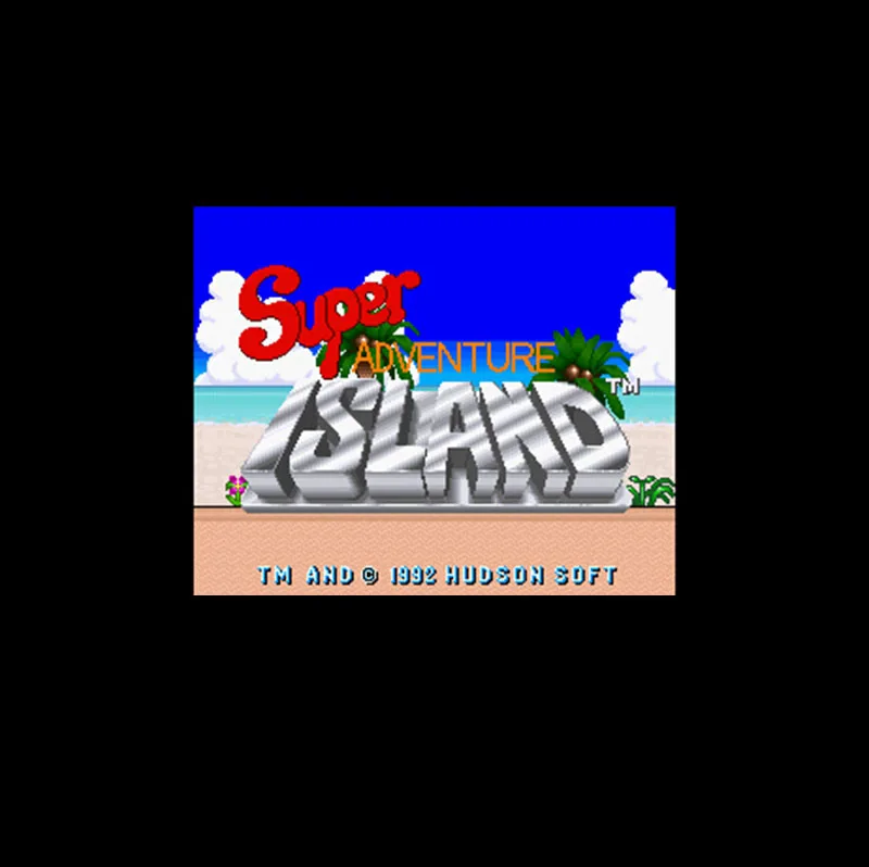 Супер остров приключений 16 бит большая серая игровая карта для NTSC игрового