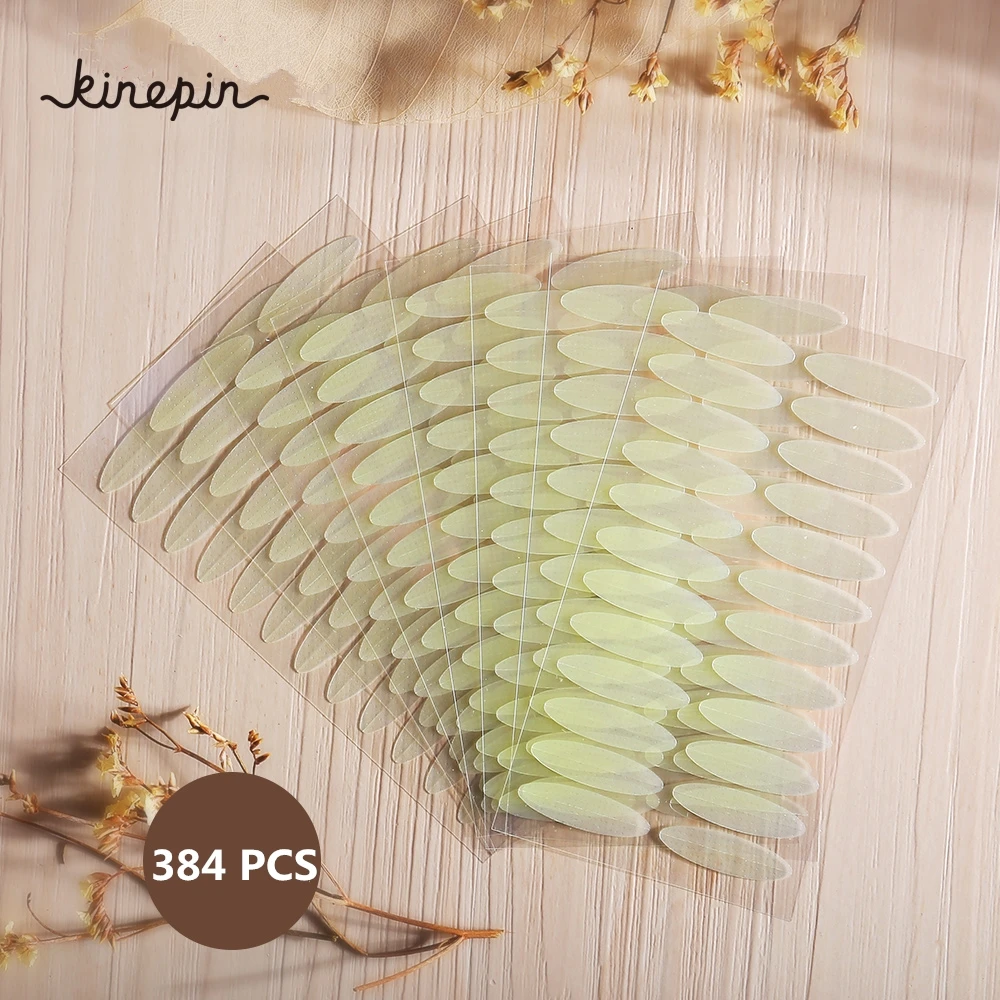 384 шт Макияж прозрачная бежевая полоса для век Большой Глаз Украшение Невидимый