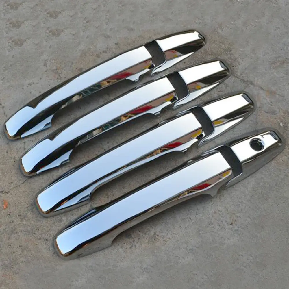 Хромированная крышка ручки двери автомобиля ABS литье обшивки для Honda Civic 2006-2011 Pilot