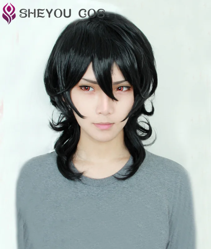 Игра Аниме Ensemble Stars Sakuma Rei 40 см Япония и Южная Корея черные волосы термостойкие