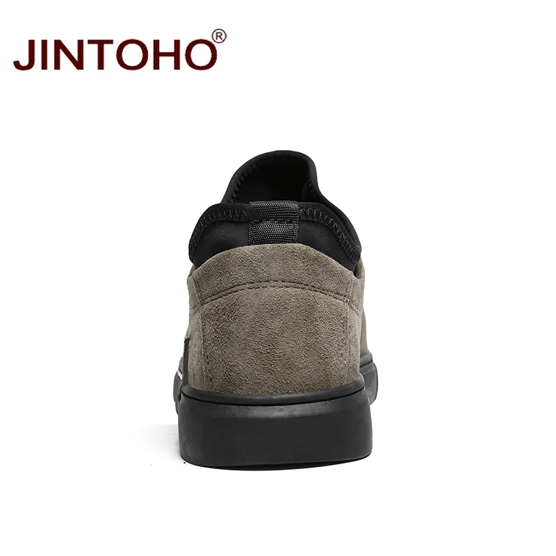 Jintoho/Высокое качество Элитный бренд Для мужчин дизайнер Обувь Повседневная