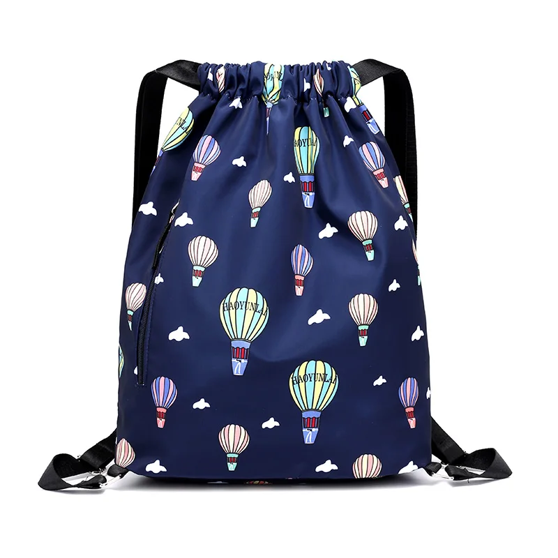 Mochilas harajuku bolsos нейлоновая сумка на шнурке женщин водонепроницаемый рюкзак