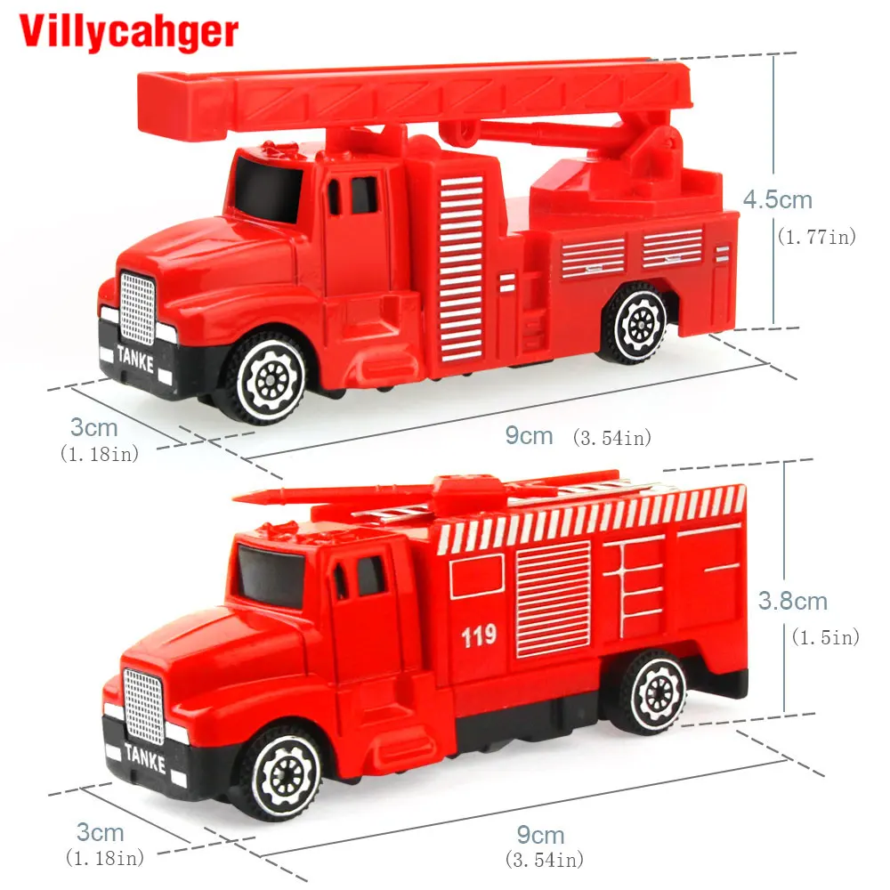 8 шт./компл. мини Diecasts легкосплавный строительный автомобиль инженерный самосвал