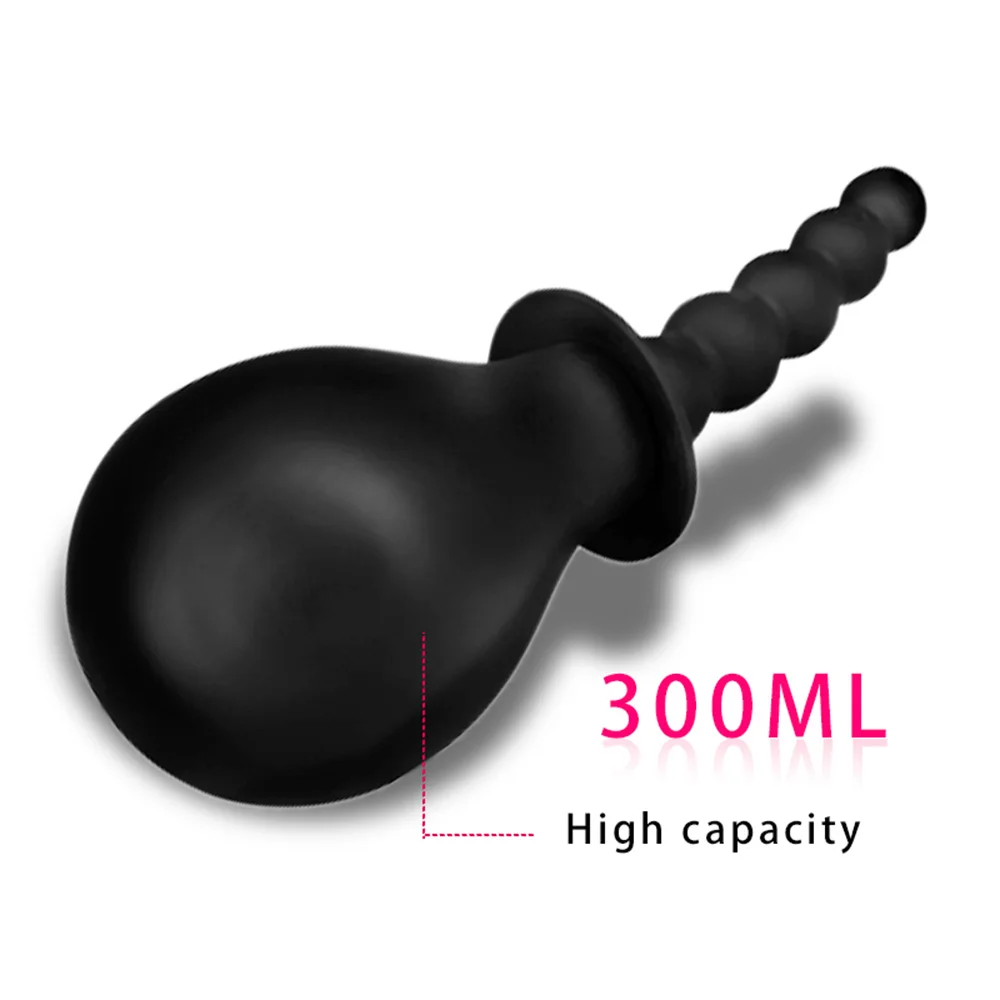 Anal Vaginal Cleaner Douche Enema syringe Stream Butt Plugs Anus Washer Intimate Erotic Shower Adult Sex Toys For Men Women |