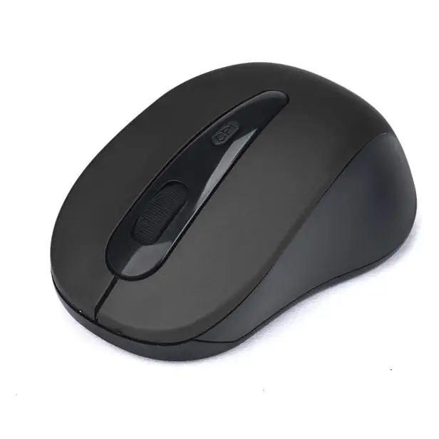Black Игровая беспроводная мышь 2,4 ГГц USB 2000 dpi, Регулируемая мини-мышь, мыши для планшетов, ноутбуков, профессиональных компьютерных игр, геймеров, высокое качество - Цвет: Black