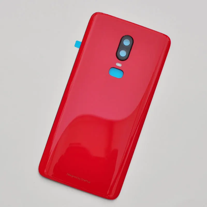 BINYEAE Новый 3D стеклянный чехол для аккумулятора Oneplus 6 задний с логотипом |