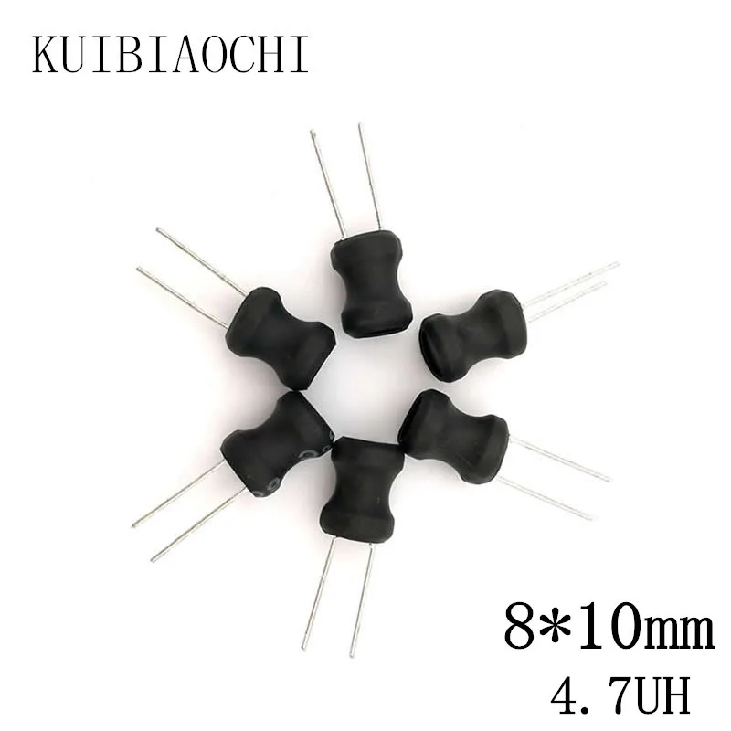 

New 20pcs/LOT Power Inductor DIP 8*10mm 4.7UH 0810 high quality