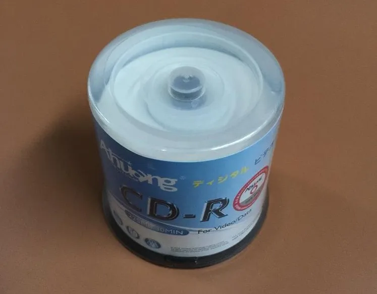 50 дисков Ahuang класс A 215MB 24x пустой для печати мини CD-R диск