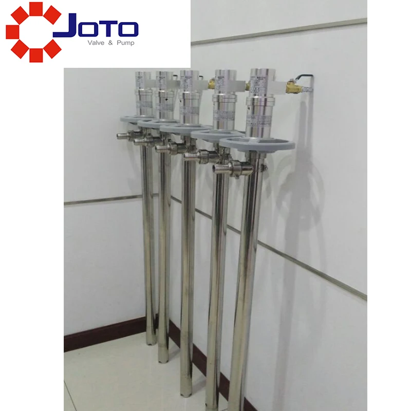 Пневматический воздушный насос для барабана из нержавеющей стали 640 Вт SS316|drum