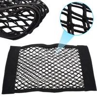mayitr 4025cm car trunk seat back elastic mesh net car styling storage bag pocket cage universal for car