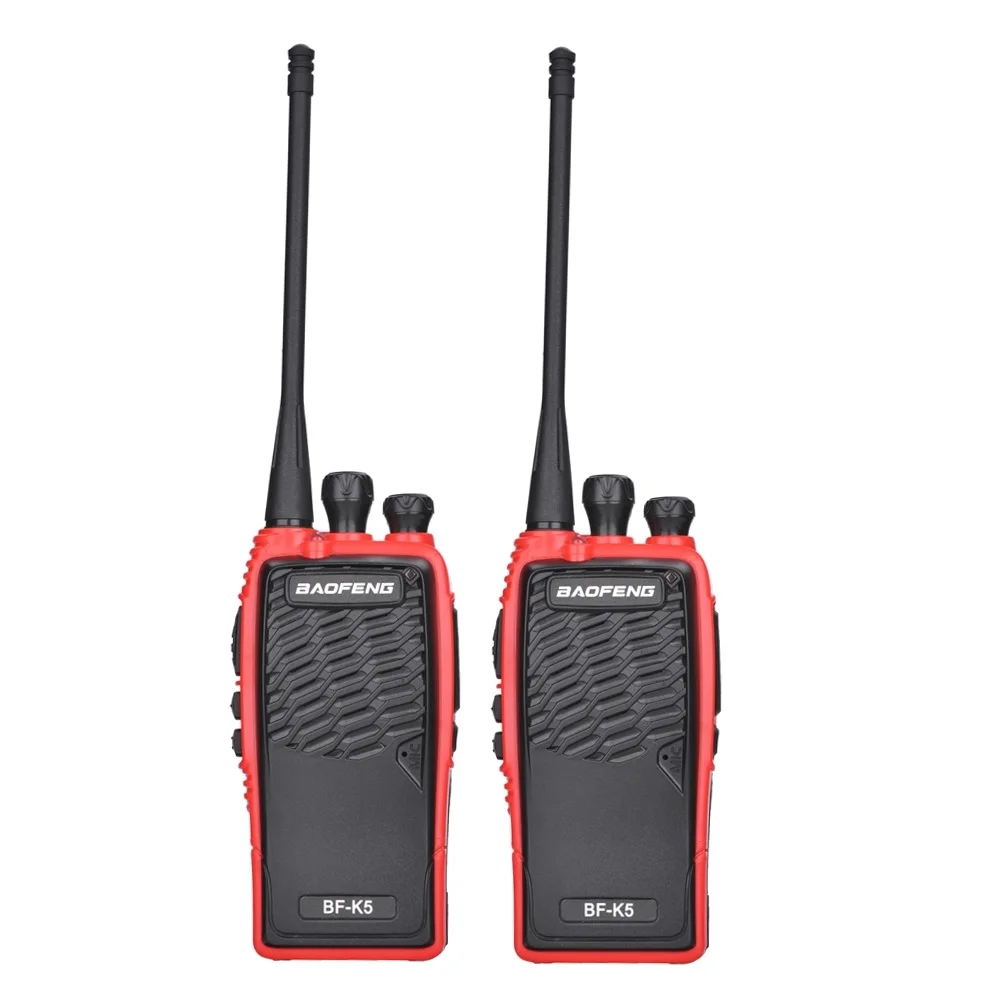 red pair 2 шт. Baofeng радио Comunicador BF-K5 портативная рация для отеля портативный приемопередатчик Cb радио K5 радиоприемник Woki Toki - Цвет: red pair