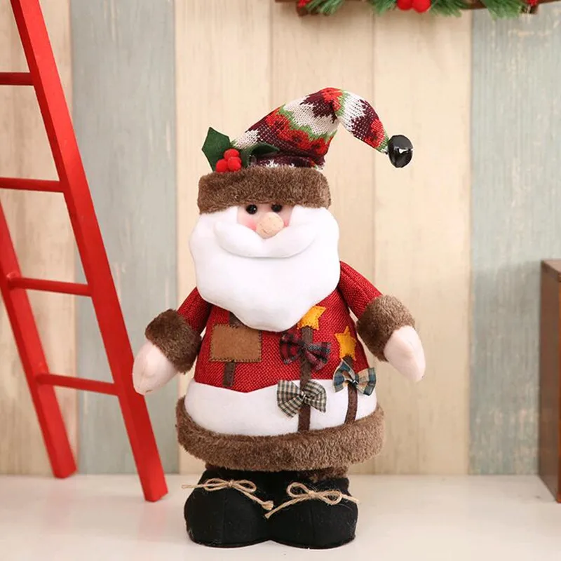 1pcs Christmas Decor Santa Snowman Xmas Tree Decoration Decorations For Home | Дом и сад