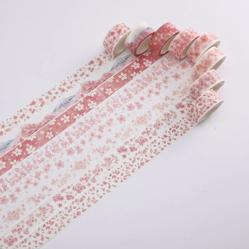 NOVERTY Flower Kawaii васи лента симпатичная Маскировка Лента креативный дневник DIY Украшение бумажные Скрапбукинг наклейки стационарные 02518