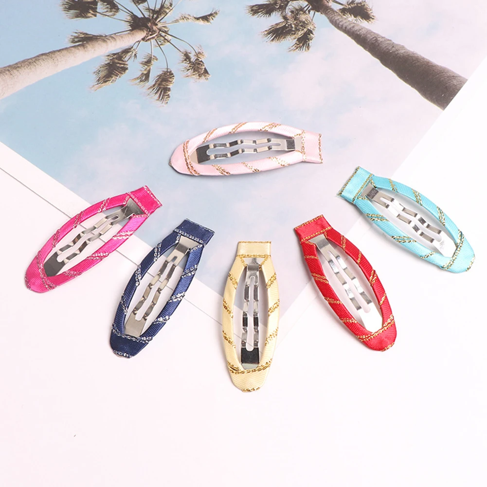 20 pairs Snap Hair Clips for Clip Pins BB Hairpins Color Metal Barrettes Baby Children Women Girls Styling Accessories |