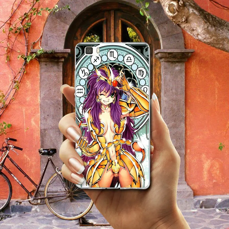 &quotРыцари зодиака&quot Saint Seiya мягкий чехол для мобильного телефона Huawei P8 P9 P10 P20 P30 Honor