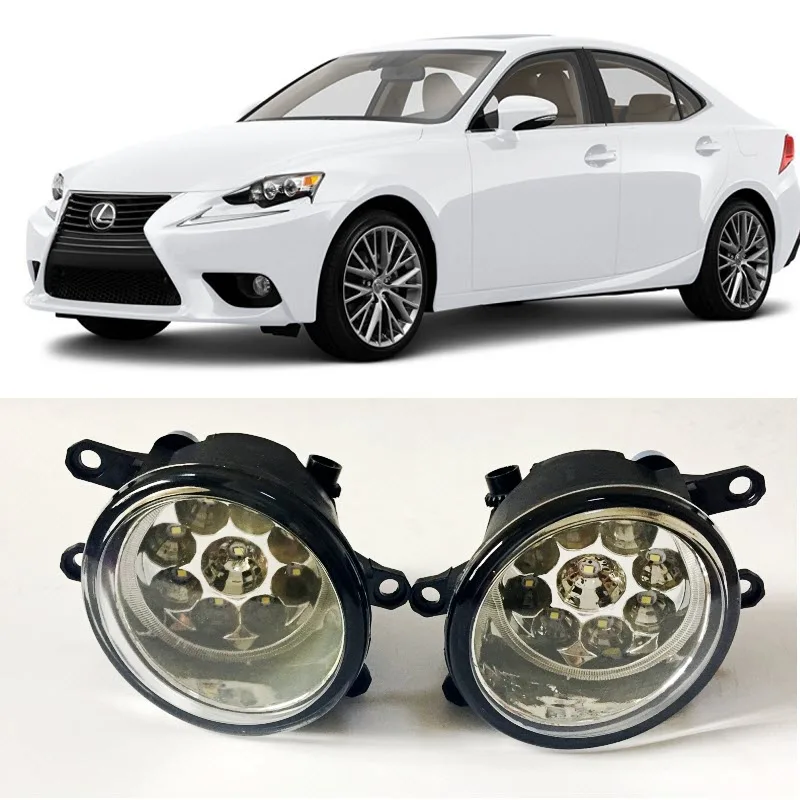 Для Lexus IS250 IS350 2008 2017 9 штук Светодиодный s Противотуманные фары H8 H11 12В 55 Вт