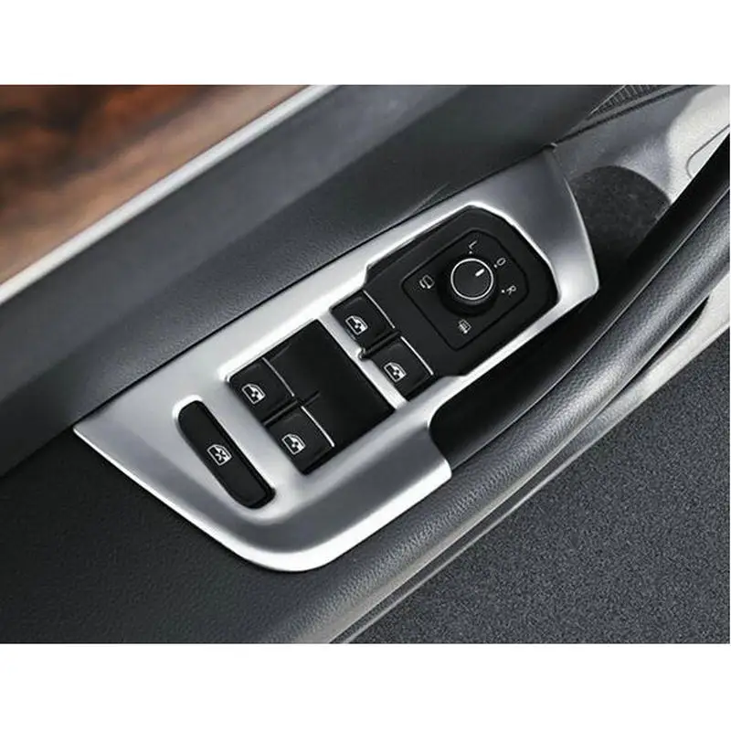 

Car stainless steel inner door Window glass switch cover trim for LHD VW Passat B8 sedan/Variant