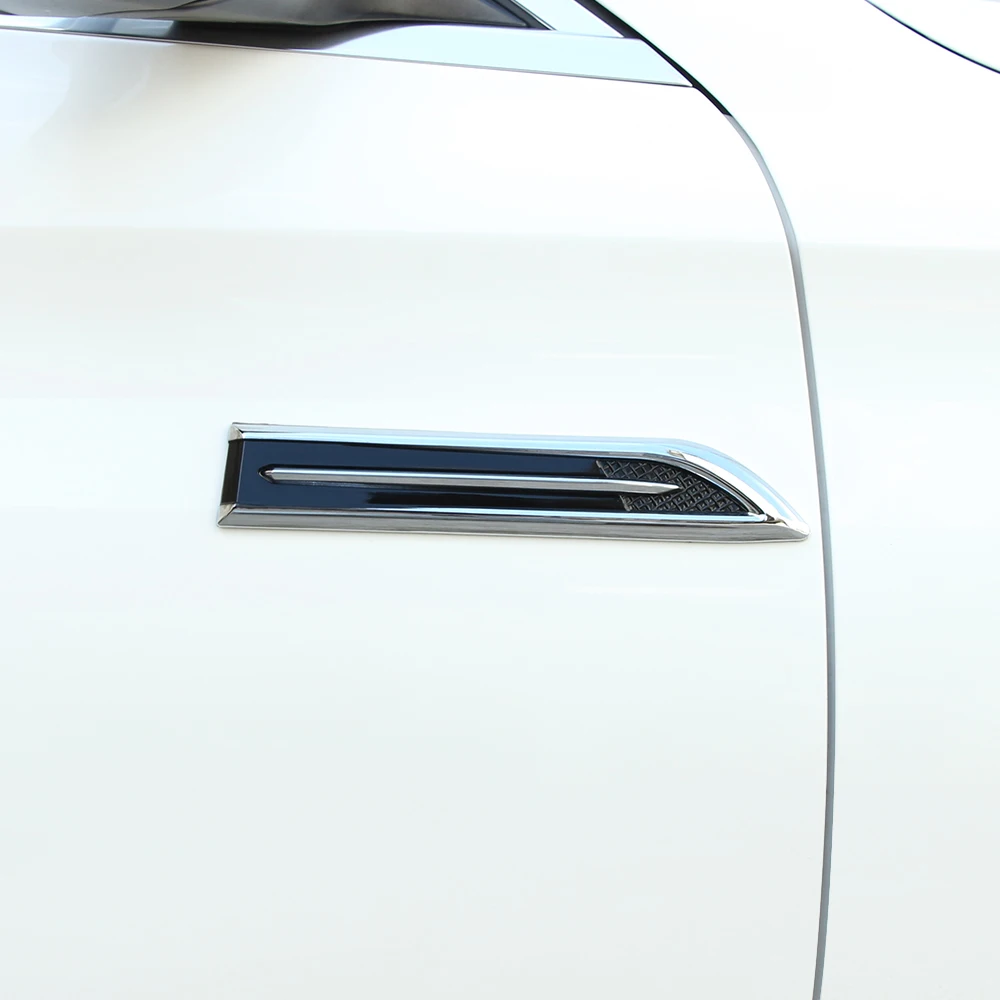 2 шт./компл. декоративная наклейка на боковые огни для стайлинга автомобиля Nissan