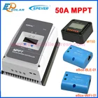 Контроллер заряда солнечной батареи EPever 50A MPPT, 12 В, 24 В, 36 В, 48 В, подсветка, ЖК-дисплей, макс. вход 150 в PV, общее отрицательное заземление 5415AN