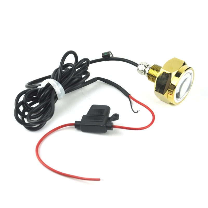 IP68 Водонепроницаемый 12V-24V 27W 9LED морской катер сливной светильник Титан сплав