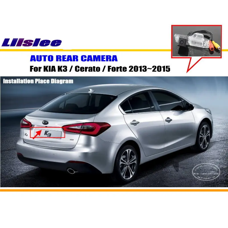 Камера заднего вида для KIA K3/Cerato/Форте 2013 2014 2015 авто использования парковочной