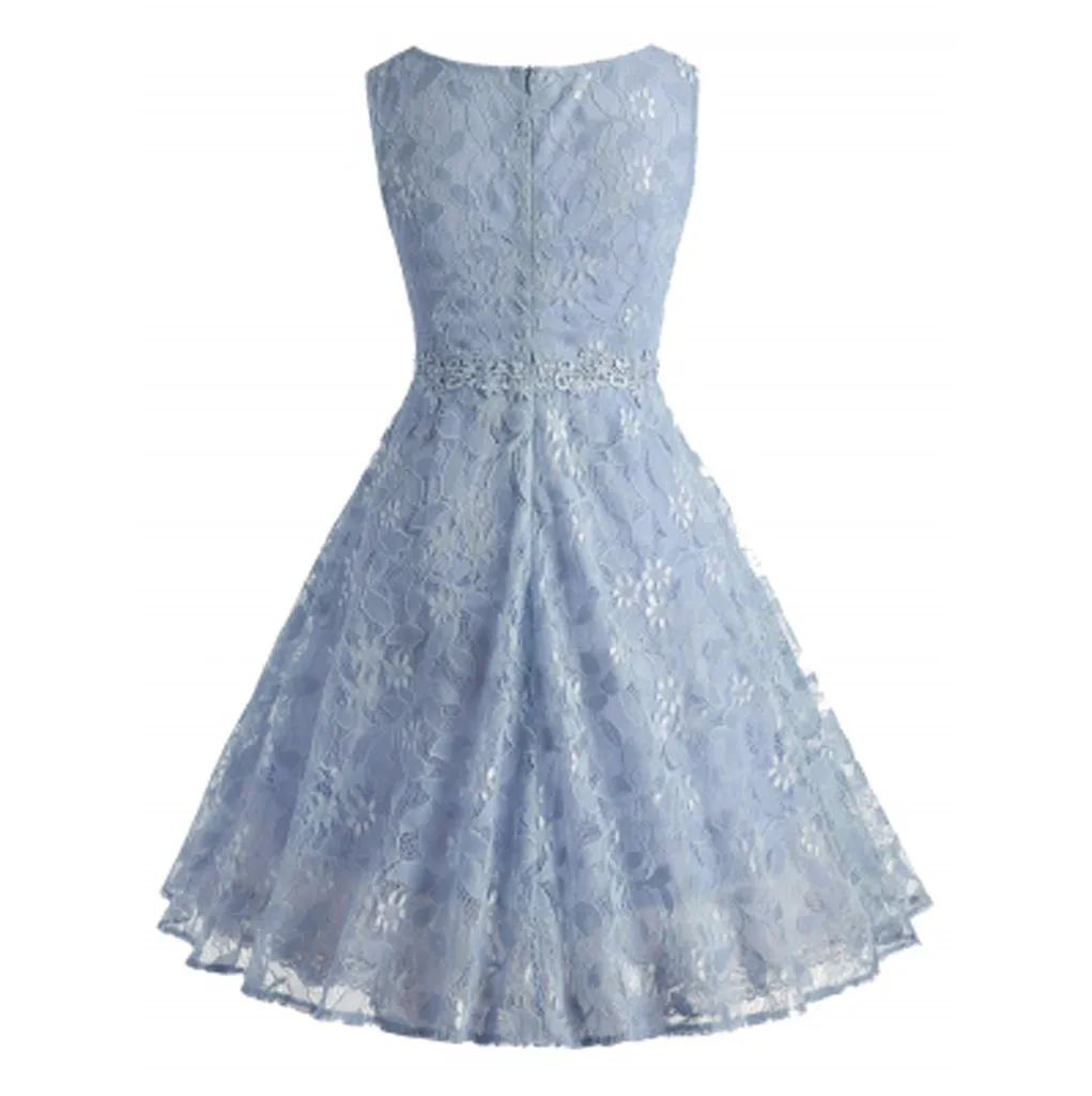 Женское винтажное кружевное платье трапециевидной формы с v образным вырезом без