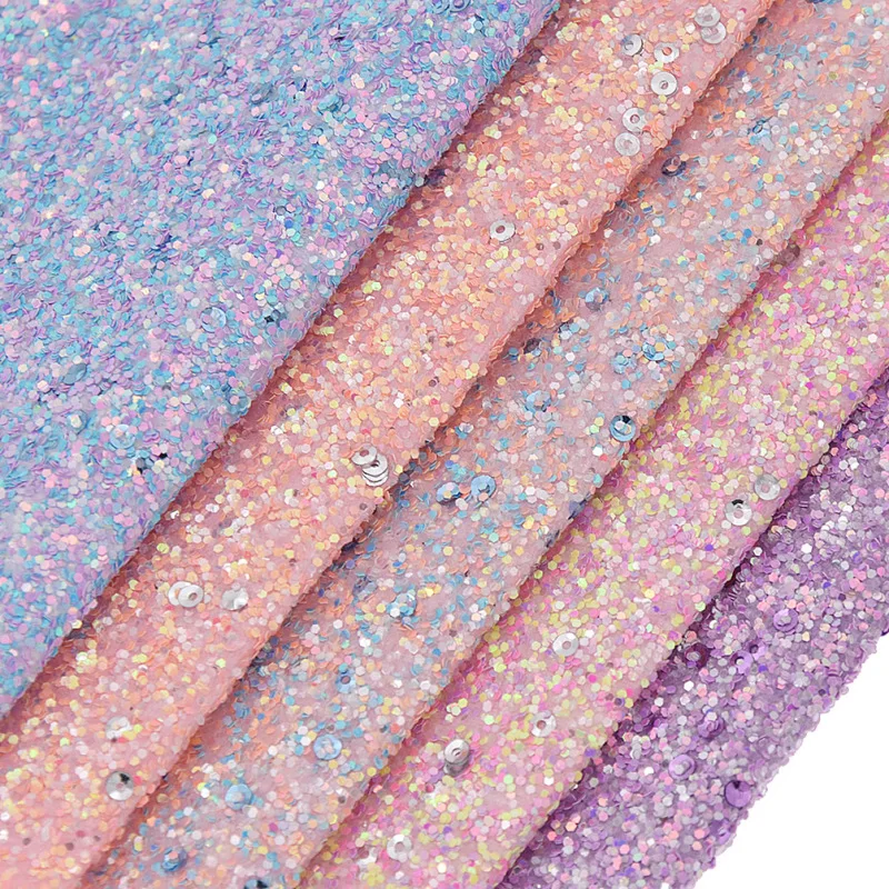 1/2 ярдов объемные блестящие кожаные листы ткань из искусственной кожи для бантов