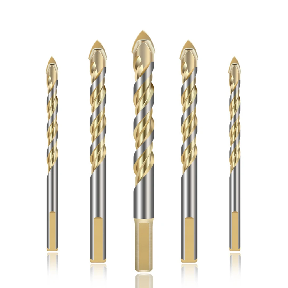 Треугольное сверло из сплава 5 12 мм многоцелевая Керамическая Стена стекло